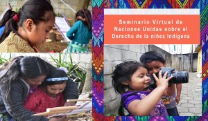 Seminario Virtual de Naciones Unidas sobre el Derecho de la niñez Indígena: “Es fundamental garantizar el derecho  a su identidad y la transmisión de conocimientos”