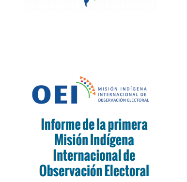 Informe misión electoral