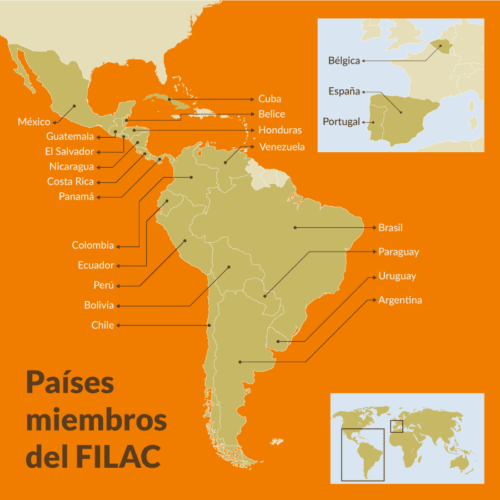 Paises miembros de FILAC