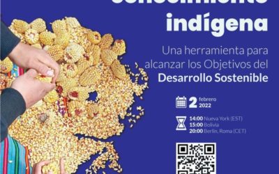 Webinar: La Infraestructura de Investigación del Conocimiento Indígena una herramienta para alcanzar los ODS