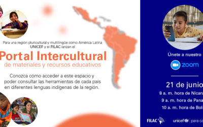 UNICEF y FILAC presentan Portal intercultural con materiales educativos en lenguas indígenas y español