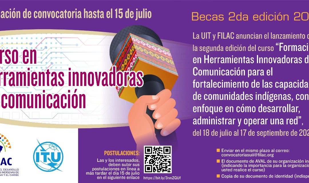 Becas 2da edición 2022: Curso en Herramientas Innovadoras en Comunicación