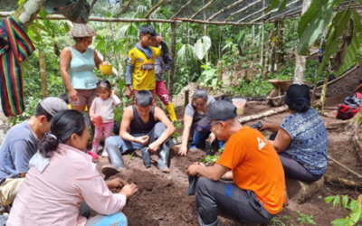 Juventudes Kichwas fortalecen el Centro Etnobotánico Pusanga