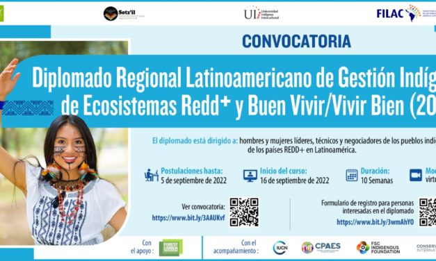 Diplomado Regional Latinoamericano de Gestión Indígena de Ecosistemas Redd+ y Buen Vivir/Vivir Bien