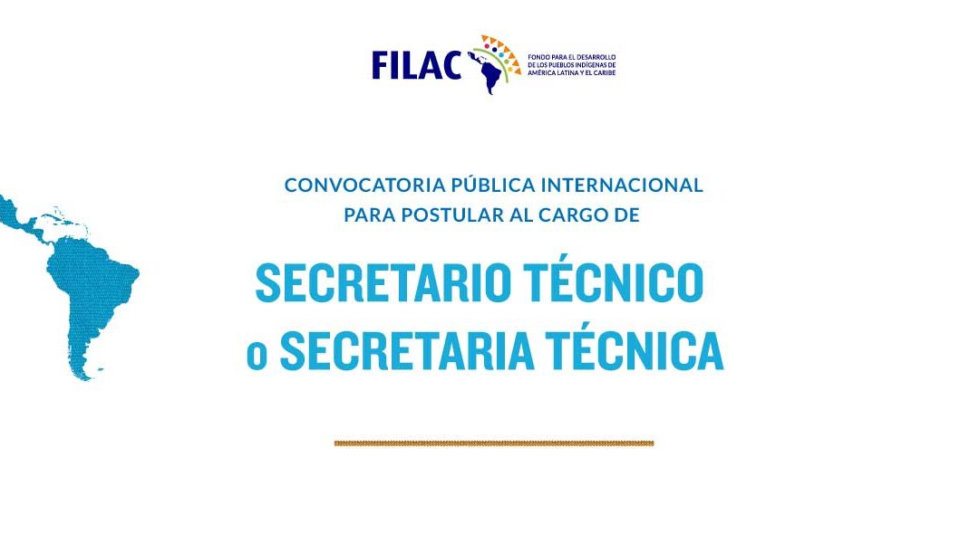 Convocatoria pública internacional para postular al cargo de Secretario Técnico o Secretaria Técnica