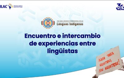 Memoria: Encuentro e intercambio de experiencias entre lingüistas