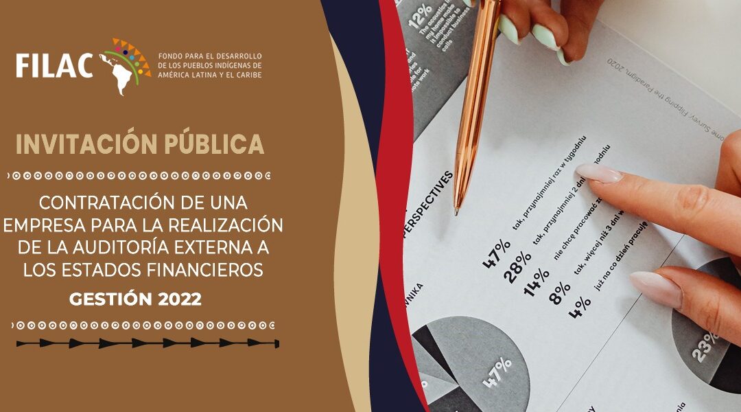 FILAC: Contratación de una Empresa para la realización de la Auditoria Externa a los Estados Financieros