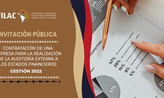 FILAC: Contratación de una Empresa para la realización de la Auditoria Externa a los Estados Financieros