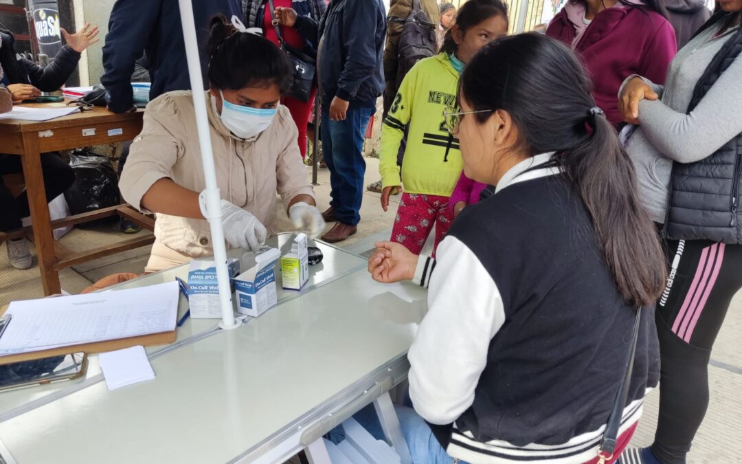 FILAC y el Ministerio de Salud unen esfuerzos para prevenir y controlar la diabetes en Tarabuco